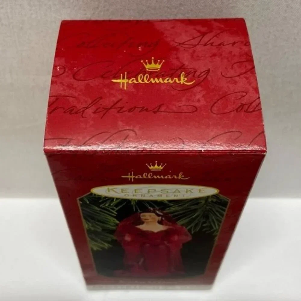 Vintage Christmas Ornament Scarlet‎ O'Hara Hallmark Keepsake 1997 Gone With Wind